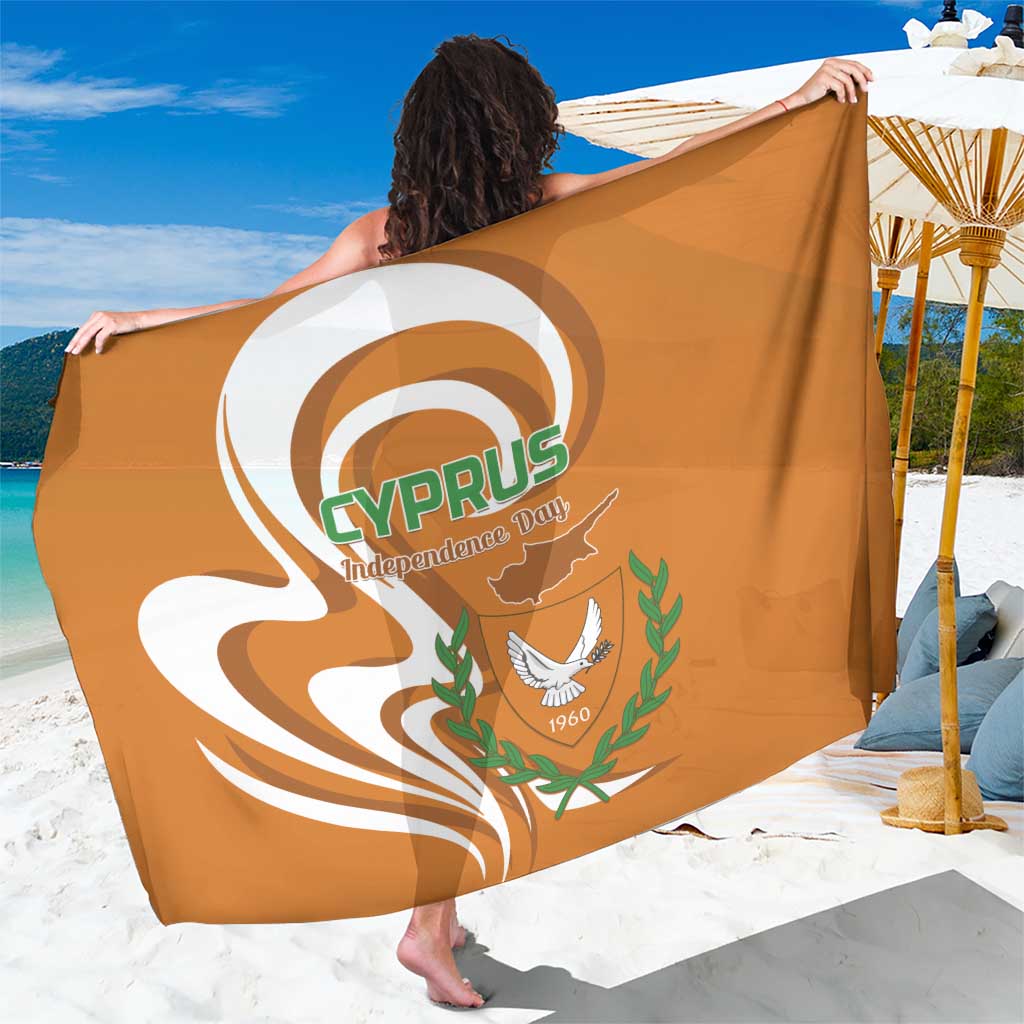 Personalized Cyprus Independence Day 1960 Sarong Kbrs Cumhuriyeti Curve Style - Wonder Print Shop