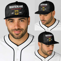 Germany 2025 Champions Basketball Black Baseball Net Cap - Wonder Print Shop