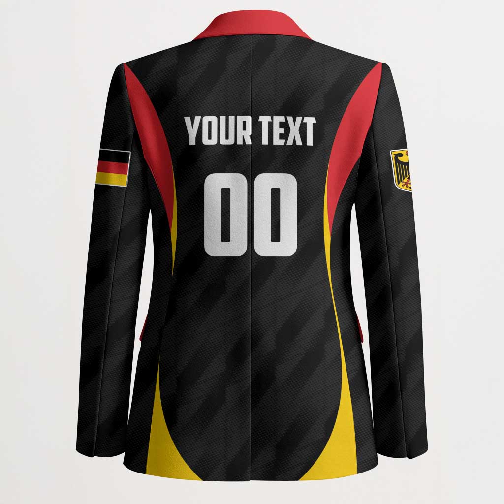 Custom Germany 2025 Champions Basketball Black Blazer - Wonder Print Shop
