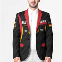 Custom Germany 2025 Champions Basketball Black Blazer - Wonder Print Shop