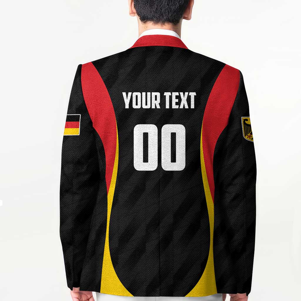 Custom Germany 2025 Champions Basketball Black Blazer - Wonder Print Shop