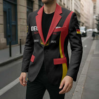 Custom Germany 2025 Champions Basketball Black Blazer - Wonder Print Shop