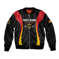 Custom Germany 2025 Champions Basketball Black Bomber Jacket - Wonder Print Shop