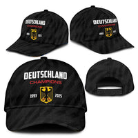 Germany 2025 Champions Basketball Black Classic Cap - Wonder Print Shop