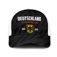 Germany 2025 Champions Basketball Black Mesh Trucker Cap - Wonder Print Shop