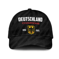 Germany 2025 Champions Basketball Black Mesh Trucker Cap - Wonder Print Shop