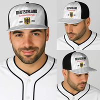 Germany 2025 Champions Basketball White Baseball Net Cap - Wonder Print Shop