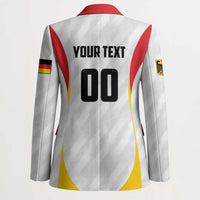 Custom Germany 2025 Champions Basketball White Blazer - Wonder Print Shop