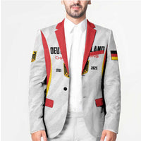 Custom Germany 2025 Champions Basketball White Blazer - Wonder Print Shop