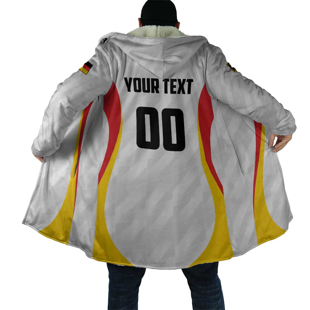 Custom Germany 2025 Champions Basketball White Cloak - Wonder Print Shop