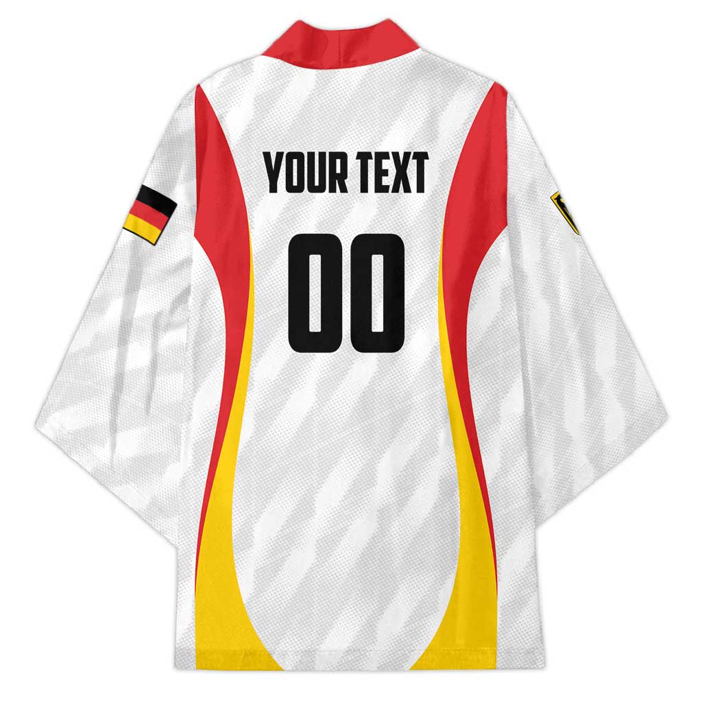 Custom Germany 2025 Champions Basketball White Kimono - Wonder Print Shop