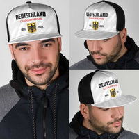 Germany 2025 Champions Basketball White Mesh Trucker Cap - Wonder Print Shop