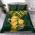 Custom South Africa Rugby Bedding Set Go Bokke Champion 2023 World Cup - Wonder Print Shop