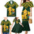 Custom South Africa Rugby Family Matching Mermaid Dress and Hawaiian Shirt Go Bokke Champion 2023 World Cup - Wonder Print Shop