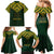 Custom South Africa Rugby Family Matching Mermaid Dress and Hawaiian Shirt Go Bokke Champion 2023 World Cup - Wonder Print Shop