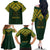 Custom South Africa Rugby Family Matching Off Shoulder Long Sleeve Dress and Hawaiian Shirt Go Bokke Champion 2023 World Cup - Wonder Print Shop