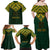 Custom South Africa Rugby Family Matching Off Shoulder Maxi Dress and Hawaiian Shirt Go Bokke Champion 2023 World Cup - Wonder Print Shop