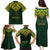 Custom South Africa Rugby Family Matching Puletasi Dress and Hawaiian Shirt Go Bokke Champion 2023 World Cup - Wonder Print Shop