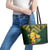 Custom South Africa Rugby Leather Tote Bag Go Bokke Champion 2023 World Cup - Wonder Print Shop