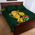 Custom South Africa Rugby Quilt Bed Set Go Bokke Champion 2023 World Cup - Wonder Print Shop