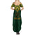 Custom South Africa Rugby Summer Maxi Dress Go Bokke Champion 2023 World Cup - Wonder Print Shop