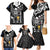 Custom New Zealand Silver Fern Rugby Family Matching Mermaid Dress and Hawaiian Shirt Aotearoa Champion 2023 World Cup - Wonder Print Shop