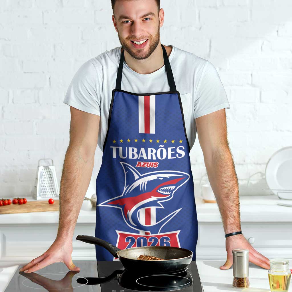 Cape Verde 2026 Football Apron Blue Sharks WC Debut - Wonder Print Shop