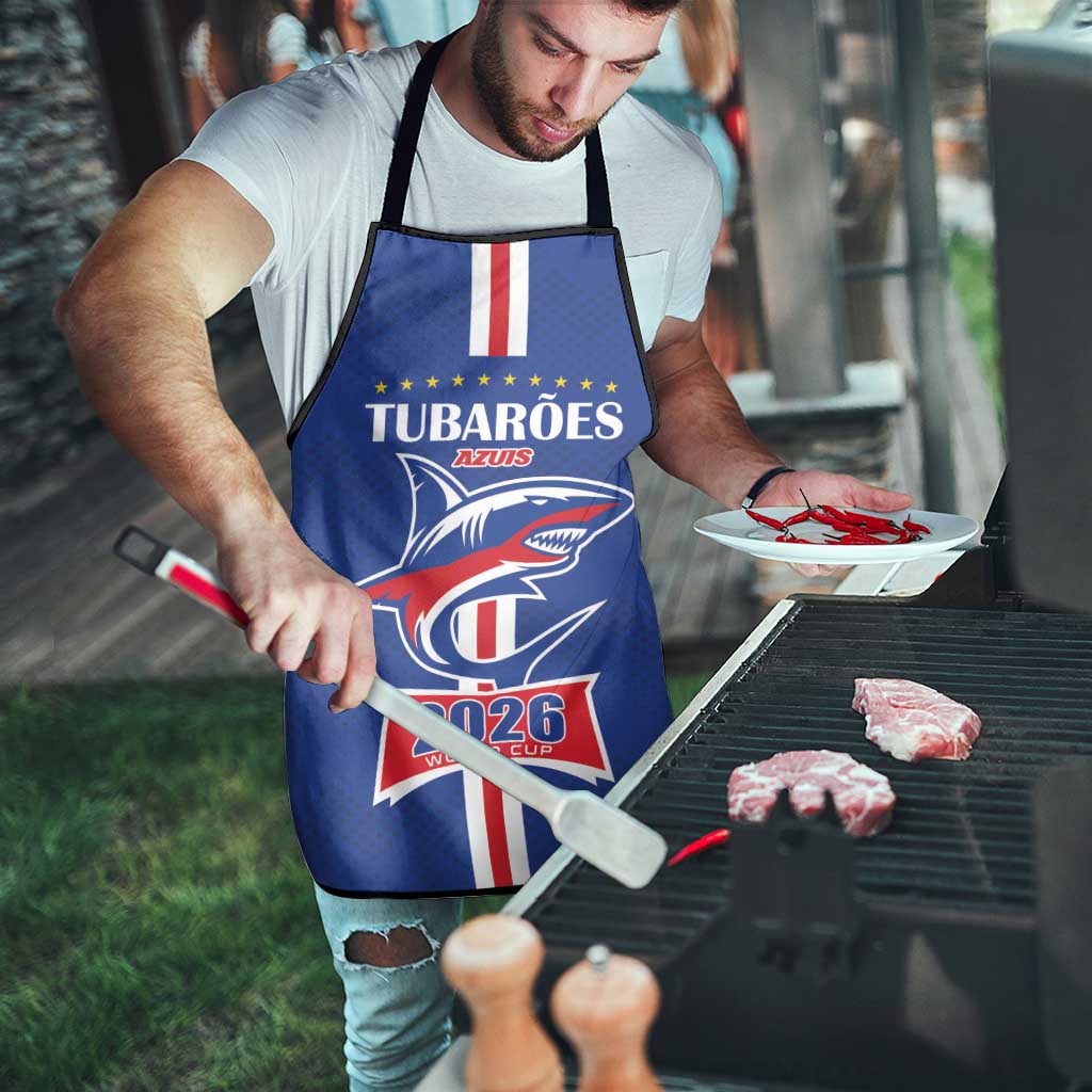 Cape Verde 2026 Football Apron Blue Sharks WC Debut - Wonder Print Shop