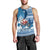 Custom Louisiana Christmas Men Tank Top Santa Claus Riding Motorcycle With Pelican - Wonder Print Shop