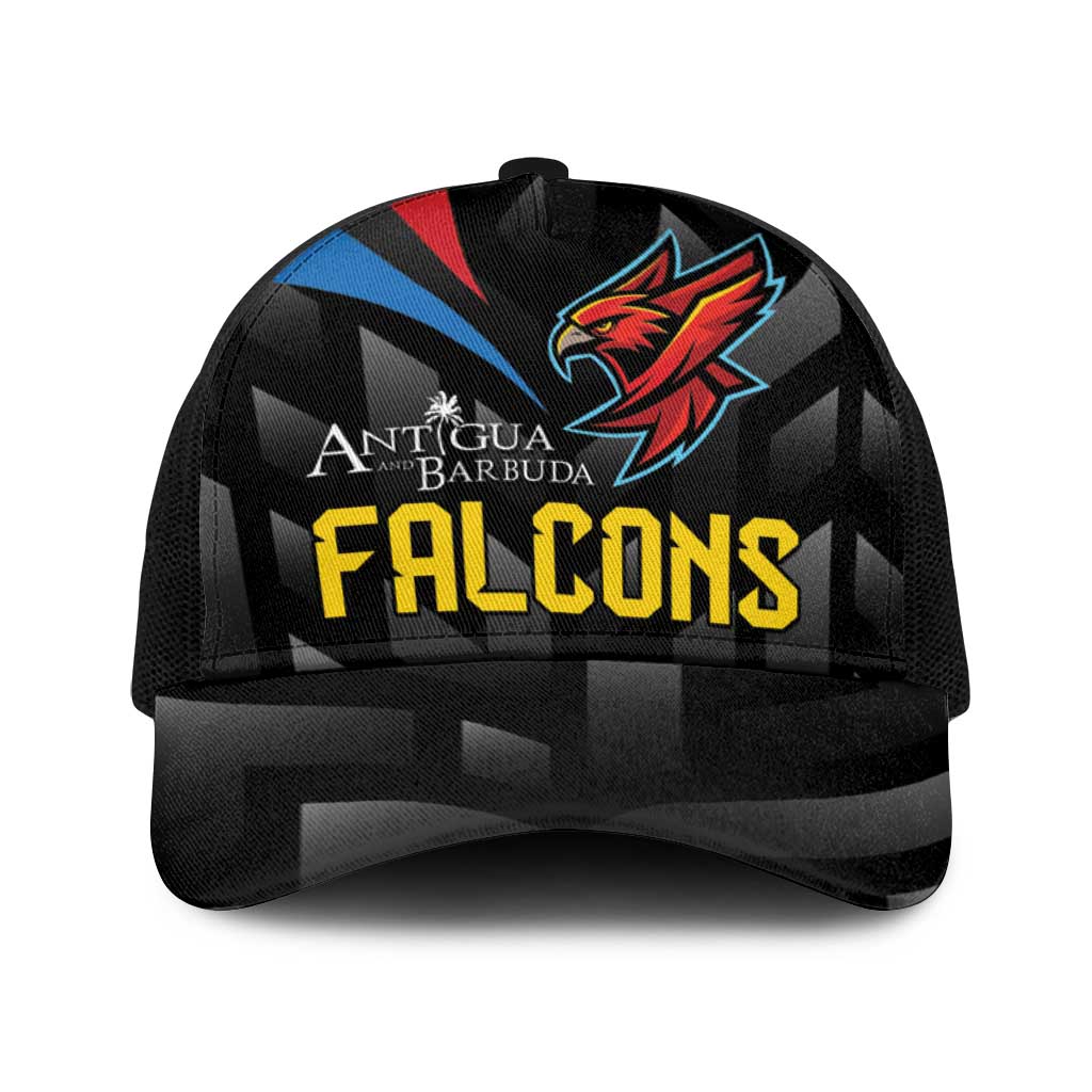 Antigua and Barbuda Cricket Baseball Net Cap Falcons Flying High - Wonder Print Shop