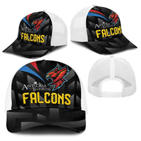 Antigua and Barbuda Cricket Baseball Net Cap Falcons Flying High - Wonder Print Shop