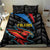 Antigua and Barbuda Cricket Bedding Set Falcons Flying High