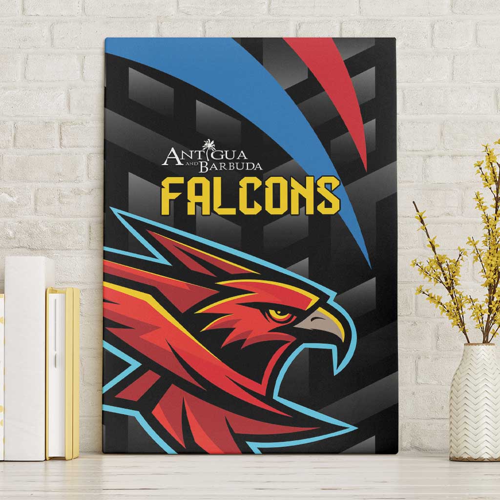 Antigua and Barbuda Cricket Canvas Wall Art Falcons Flying High - Wonder Print Shop