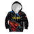 Custom Antigua and Barbuda Cricket Kid Hoodie Falcons Flying High - Wonder Print Shop