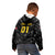 Custom Antigua and Barbuda Cricket Kid Hoodie Falcons Flying High - Wonder Print Shop