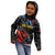 Custom Antigua and Barbuda Cricket Kid Hoodie Falcons Flying High - Wonder Print Shop