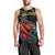 Custom Antigua and Barbuda Cricket Men Tank Top Falcons Flying High