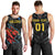 Custom Antigua and Barbuda Cricket Men Tank Top Falcons Flying High