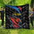 Antigua and Barbuda Cricket Quilt Falcons Flying High - Wonder Print Shop