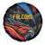 Antigua and Barbuda Cricket Spare Tire Cover Falcons Flying High - Wonder Print Shop