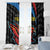 Antigua and Barbuda Cricket Window Curtain Falcons Flying High - Wonder Print Shop