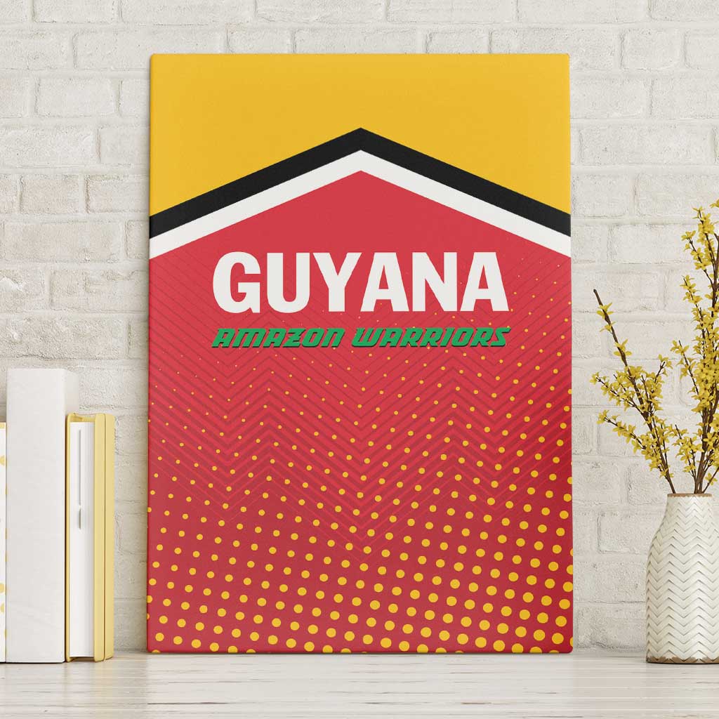 Guyana Cricket Amazon Warriors Canvas Wall Art All The Way Champions