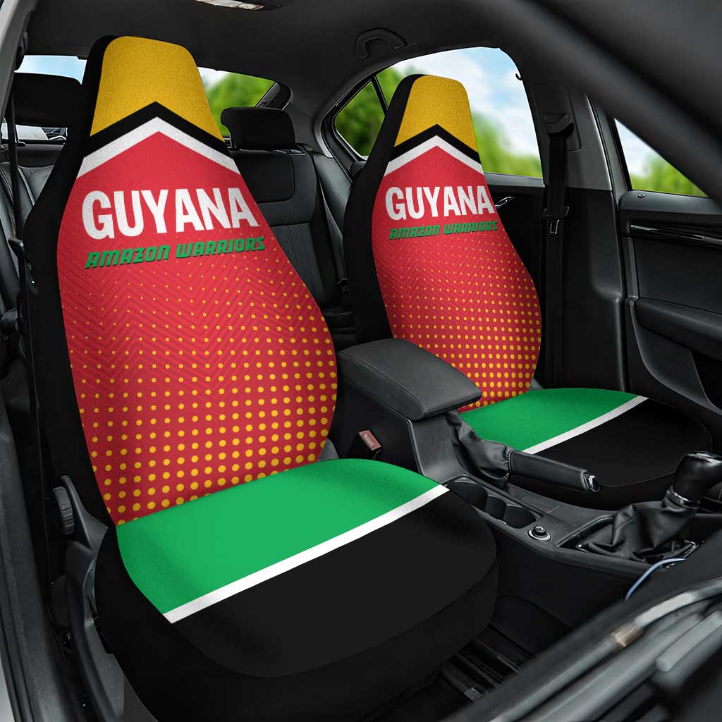 Guyana Cricket Amazon Warriors Car Seat Cover All The Way Champions