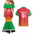 Custom Guyana Cricket Amazon Warriors Couples Matching Mermaid Dress and Hawaiian Shirt All The Way Champions - Wonder Print Shop