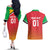 Custom Guyana Cricket Amazon Warriors Couples Matching Off The Shoulder Long Sleeve Dress and Hawaiian Shirt All The Way Champions - Wonder Print Shop