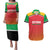 Custom Guyana Cricket Amazon Warriors Couples Matching Puletasi and Hawaiian Shirt All The Way Champions - Wonder Print Shop