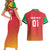 Custom Guyana Cricket Amazon Warriors Couples Matching Short Sleeve Bodycon Dress and Hawaiian Shirt All The Way Champions - Wonder Print Shop