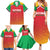 Custom Guyana Cricket Amazon Warriors Family Matching Summer Maxi Dress and Hawaiian Shirt All The Way Champions - Wonder Print Shop