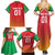 Custom Guyana Cricket Amazon Warriors Family Matching Summer Maxi Dress and Hawaiian Shirt All The Way Champions - Wonder Print Shop