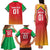 Custom Guyana Cricket Amazon Warriors Family Matching Tank Maxi Dress and Hawaiian Shirt All The Way Champions - Wonder Print Shop